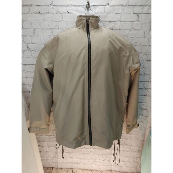 Old Navy Mens Size Large Beige Windbreaker Jacket. - Picture 1 of 9